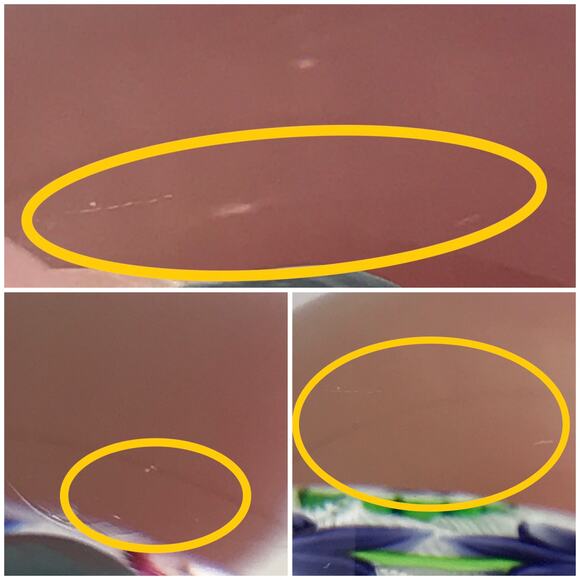 Perthshire 1995B Blue Flowers on Lace Picture Cane Squirrel Panda Paperweight - Picture 12 of 15